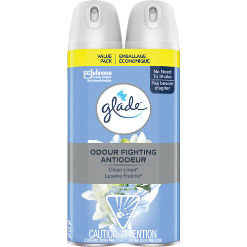 Air Freshener, Clean Linen&reg;, Aerosol Can St. Lawrence Industrial & Safety Supply