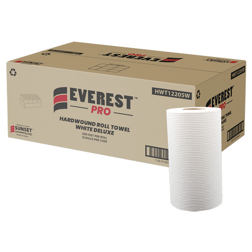 Essuie-mains en rouleaux blancs de luxe, 1 pli, D&eacute;rouler par le centre, 205' lo St. Lawrence Industrial & Safety Supply