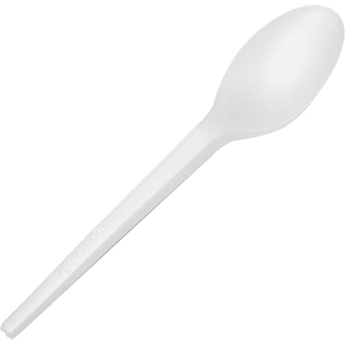 Cuill&egrave;res compostables CPLA St. Lawrence Industrial & Safety Supply