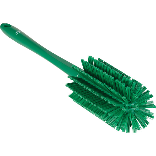 Medium Brush with Handle, Stiff Bristles, 17" Long, Green St. Lawrence Industrial & Safety Supply