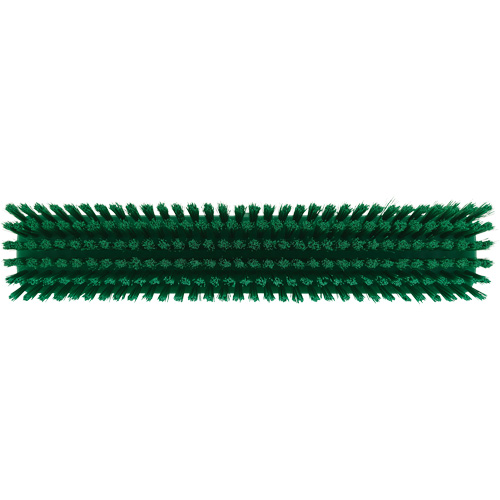 Push Broom Head, Fine/Stiff Bristles, 16-1/2", Polyester/Polypropylene, Green St. Lawrence Industrial & Safety Supply