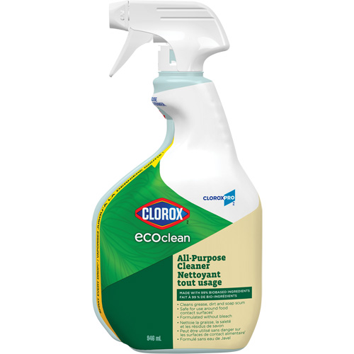 Nettoyant tout usage CloroxPro Clorox EcoClean, 946 ml, Bouteille &agrave; g&acirc;chette St. Lawrence Industrial & Safety Supply