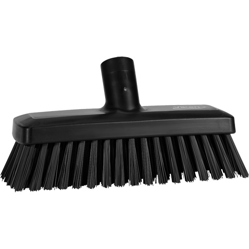 Balai compact pour murs et terrasses, Crins Ferme, 8-9/10", Polyester/Polypropyl&egrave;ne, Noir St. Lawrence Industrial & Safety Supply
