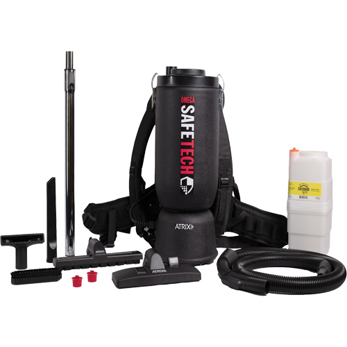 Aspirateur dorsal HEPA SafeTech Omega St. Lawrence Industrial & Safety Supply