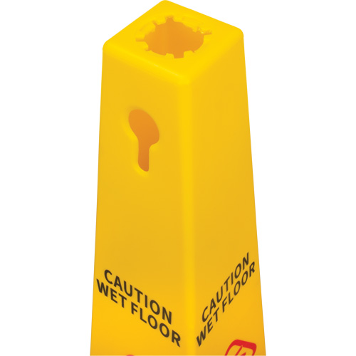 Wet Floor Safety Cone, Bilingual with Pictogram St. Lawrence Industrial & Safety Supply
