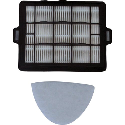 Ensemble de pr&eacute;filtre HEPA pour moteur et filtre d'&eacute;chappement en mousse pour aspirateur sac-&agrave;-dos Ergo et Ergo Pro St. Lawrence Industrial & Safety Supply