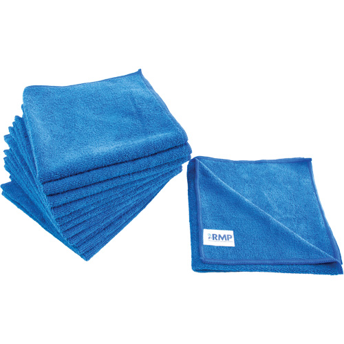 Dusting and Cleaning Cloth, Microfibre, Blue St. Lawrence Industrial & Safety Supply