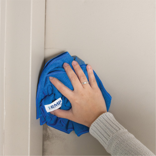 Dusting and Cleaning Cloth, Microfibre, Blue St. Lawrence Industrial & Safety Supply