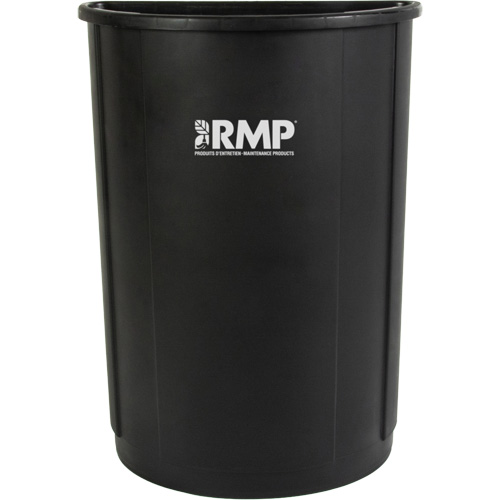 Poubelle demi-ronde, Poly&eacute;thyl&egrave;ne, 21 gal. US St. Lawrence Industrial & Safety Supply