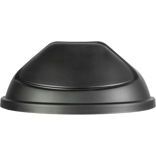 Couvercle pour poubelle demi-ronde, Couvercle demi-rond, Poly&eacute;thyl&egrave;ne St. Lawrence Industrial & Safety Supply