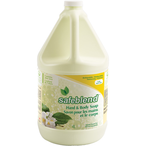 Jasmine Green Tea Hand & Body Soap, Liquid, 4 L, Scented St. Lawrence Industrial & Safety Supply