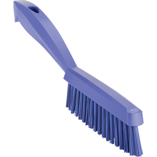 Brosse &agrave; main &eacute;troite &agrave; manche court, Soies Tr&egrave;s ferme, Longueur de 11-4/5", Mauve St. Lawrence Industrial & Safety Supply