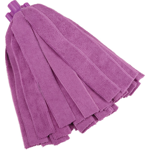 Vadrouille &agrave; fente, mauve, Microfibre, Style Coup&eacute; St. Lawrence Industrial & Safety Supply