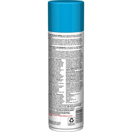 Nettoyant pour vitres Pro Line sans ammoniaque, au parfum frais, 19 oz., Canette a&eacute;rosol St. Lawrence Industrial & Safety Supply