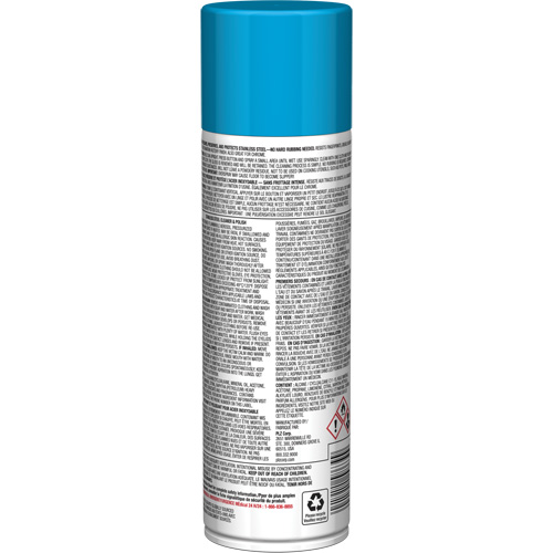 Pro Line Stainless Steel Cleaner & Polish, 15 oz., Aerosol Can St. Lawrence Industrial & Safety Supply