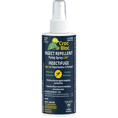 Insect Repllent, 10% DEET, Spray, 40 oz. St. Lawrence Industrial & Safety Supply