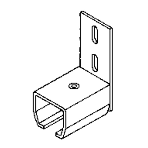 Curtain Partition Wall Mount End Connector St. Lawrence Industrial & Safety Supply