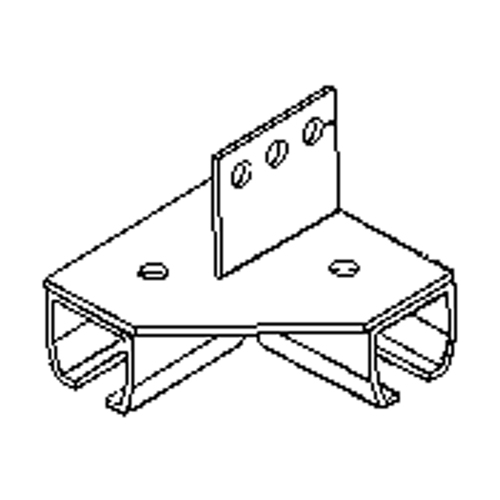 Beam Mount Curtain Partition 90° Corner Connector St. Lawrence Industrial & Safety Supply