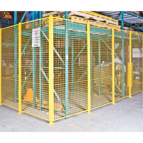 Composantes pour partitions & cloisons grillag&eacute;es - Montants universels, 10-1/4' h St. Lawrence Industrial & Safety Supply