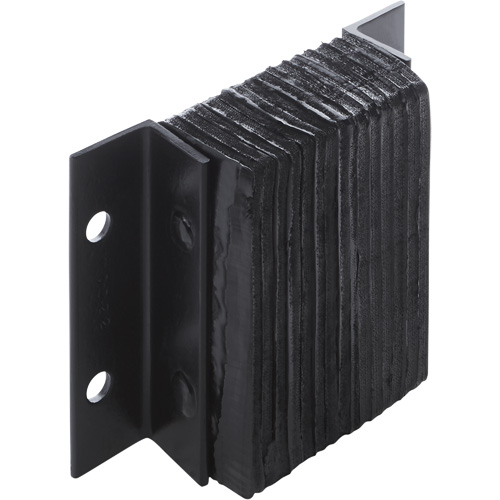 Laminated Dock Bumpers, Horizontal, Rubber, 12" W x 4" D x 10" H St. Lawrence Industrial & Safety Supply