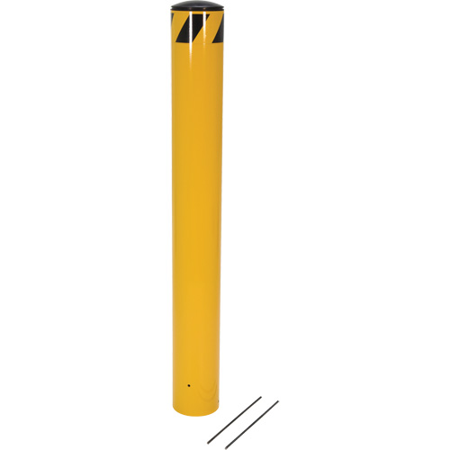 Bornes &agrave; couler, Acier, 48-1/2" h x 5-9/16" la, Jaune St. Lawrence Industrial & Safety Supply