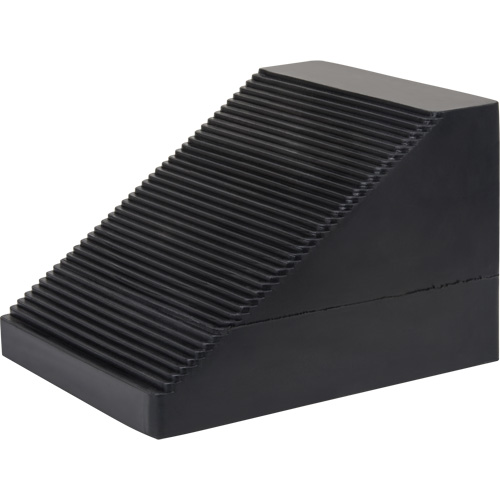 Cale de roue, 10-5/8" x 8-5/8 x 7", Noir St. Lawrence Industrial & Safety Supply