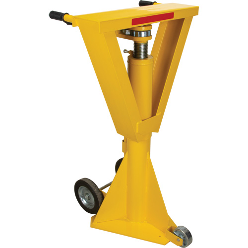 100,000 lbs. Static Capacity Ratchet Beam Trailer Jack, 20 tons Lift Capacity St. Lawrence Industrial & Safety Supply