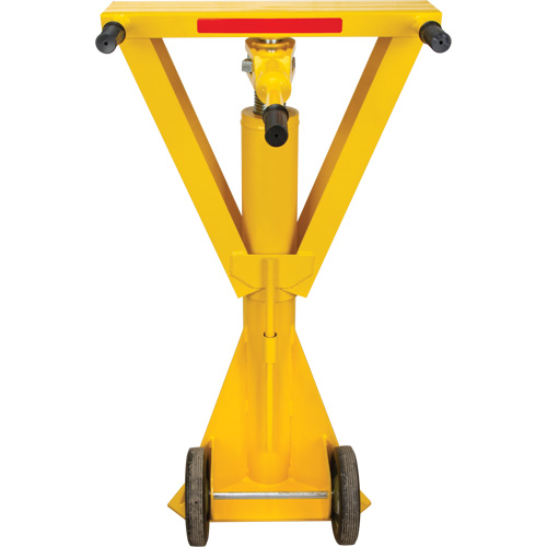 100,000 lbs. Static Capacity Ratchet Beam Trailer Jack, 20 tons Lift Capacity St. Lawrence Industrial & Safety Supply