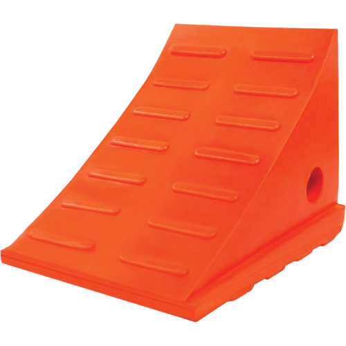 Cale-roue polyvalente de 25 tonnes, Ur&eacute;thane, Orange St. Lawrence Industrial & Safety Supply