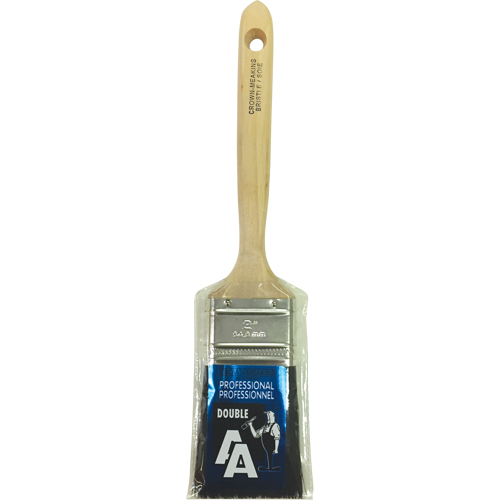 Straight Sash Paint Brush, Bristle, Wood Handle, 2" Width St. Lawrence Industrial & Safety Supply