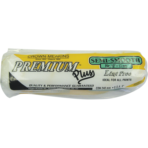 Professional Lint-Free Paint Roller Cover, 13 mm (1/2") Nap, 240 mm (9-1/2") L St. Lawrence Industrial & Safety Supply