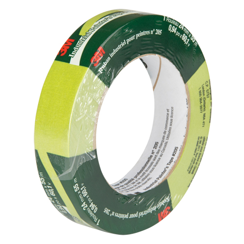 Painter's Masking Tape 205, 24 mm (1") x 55 m (180'), Green St. Lawrence Industrial & Safety Supply