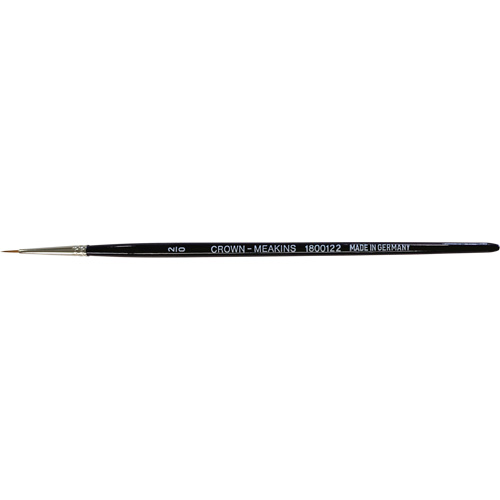 Round Artist Brush, #2/0 Brush Width, Synthetic, Wood Handle St. Lawrence Industrial & Safety Supply