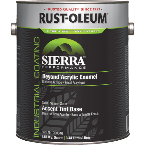 Sierra Performance Beyond Acrylic Enamel, Gallon, Tint Base St. Lawrence Industrial & Safety Supply