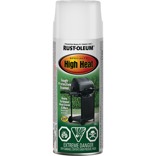Specialty High Heat Enamel Spray Paint, Aerosol Can, White St. Lawrence Industrial & Safety Supply