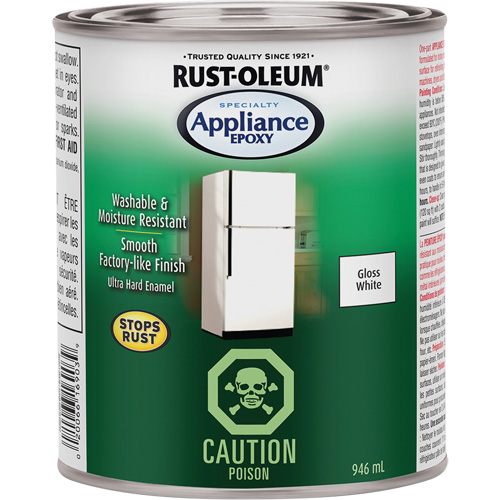 Specialty Appliance Epoxy, 946 ml, Can, White St. Lawrence Industrial & Safety Supply