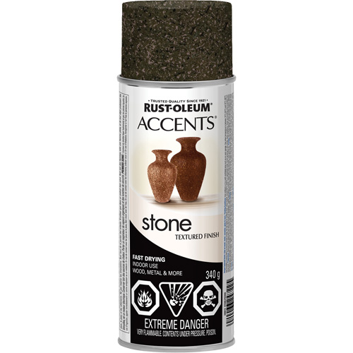 Accents&reg; Stone Creations Spray Paint, Aerosol Can, Granite Stone St. Lawrence Industrial & Safety Supply