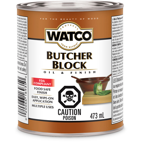 Fini &agrave; lhuile pour &eacute;tal Watco, 473 ml, Transparent, Transparent St. Lawrence Industrial & Safety Supply