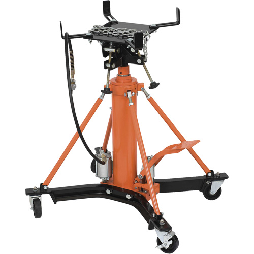 High Lift Air/Hydraulic 2-Stage Transmission Jack, 1 Ton(s) Lifting Capacity St. Lawrence Industrial & Safety Supply