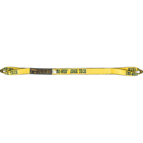 &eacute;lingue de levage en polyester, Pli Double, Oeillets renvers&eacute;s, Type 4, 2" la x 12' lo, Capacit&eacute; verticale 6200 lb St. Lawrence Industrial & Safety Supply