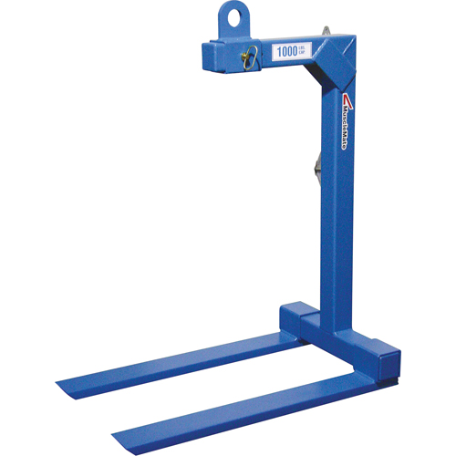 Adjustable Pallet Lifters, 42" L, 1000 lbs. (0.5 tons) Capacity St. Lawrence Industrial & Safety Supply