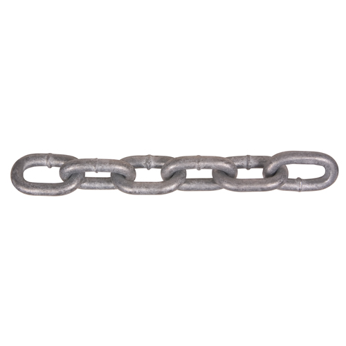 Chaînes galvanis&eacute;es par immersion &agrave; chaud, Acier au carbone, 3/16" x 800' (243,8 m) l, Calibre 30, Charge d'utilisation 630 lb (0,315 tonnes) St. Lawrence Industrial & Safety Supply