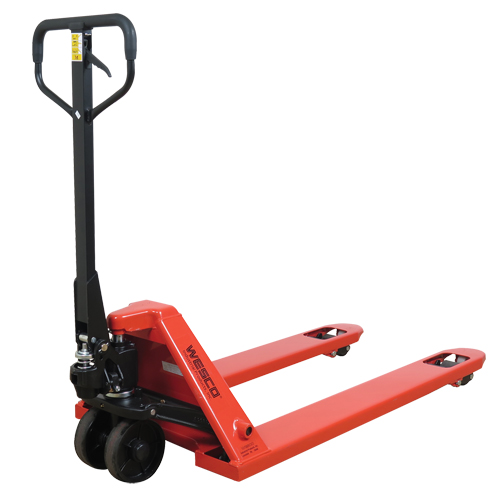 Transpalette, Acier, 48" lo x 27" la, Capacit&eacute; 5500 lb St. Lawrence Industrial & Safety Supply