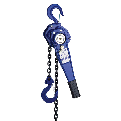 Palan &agrave; levier, Lev&eacute;e 5', Cabacit&eacute; 6000 lb (3 tonnes), Chaîne en Chaîne de levage calibre 80 St. Lawrence Industrial & Safety Supply
