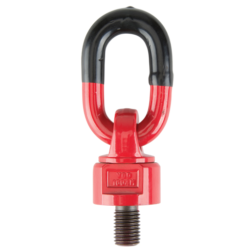 Anneaux de treuil de levage pivotant, M8, Longueur du filetage 13 mm, Acier alli&eacute; St. Lawrence Industrial & Safety Supply