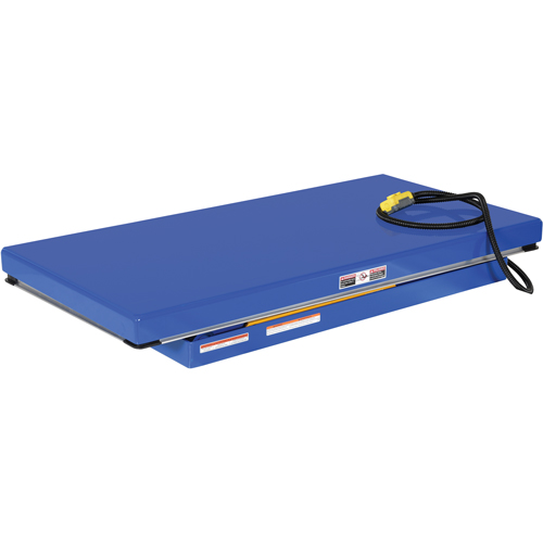 Hydraulic Scissor Lift Table, Steel, 60" L x 30" W, 3000 lbs. Cap. St. Lawrence Industrial & Safety Supply