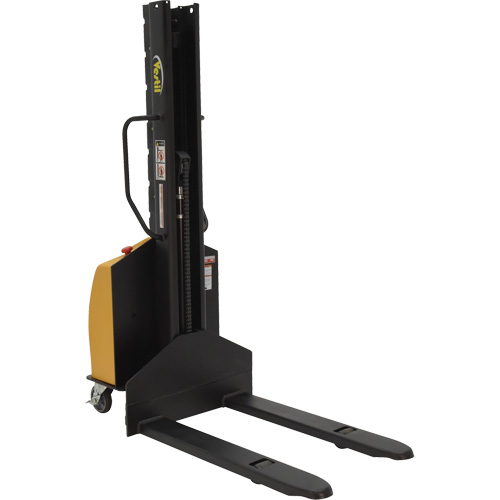 Gerbeur motoris&eacute; avec m&acirc;t &eacute;troit, Fonctionnement &eacute;lectrique, Capacit&eacute; 1000 lb, Lev&eacute;e max 63" St. Lawrence Industrial & Safety Supply