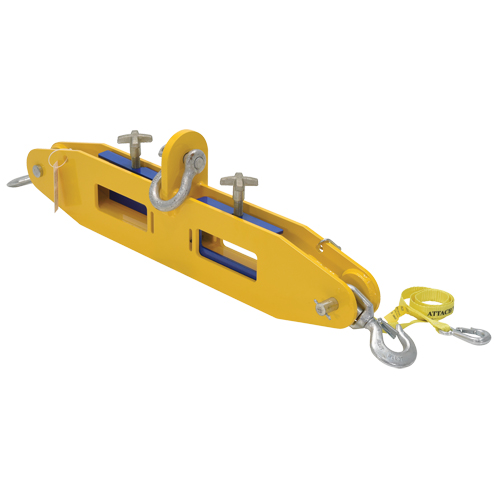 Forklift Lifting Beam, 7" x 2-1/2" Fork Pocket St. Lawrence Industrial & Safety Supply