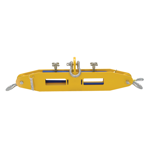 Forklift Lifting Beam, 7" x 2-1/2" Fork Pocket St. Lawrence Industrial & Safety Supply