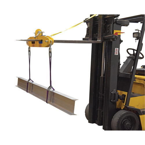 Forklift Lifting Beam, 7" x 2-1/2" Fork Pocket St. Lawrence Industrial & Safety Supply
